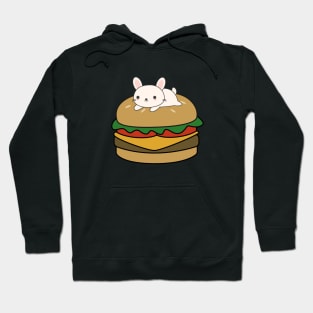 Cute Bunny Rabbit Burger T-Shirt Hoodie